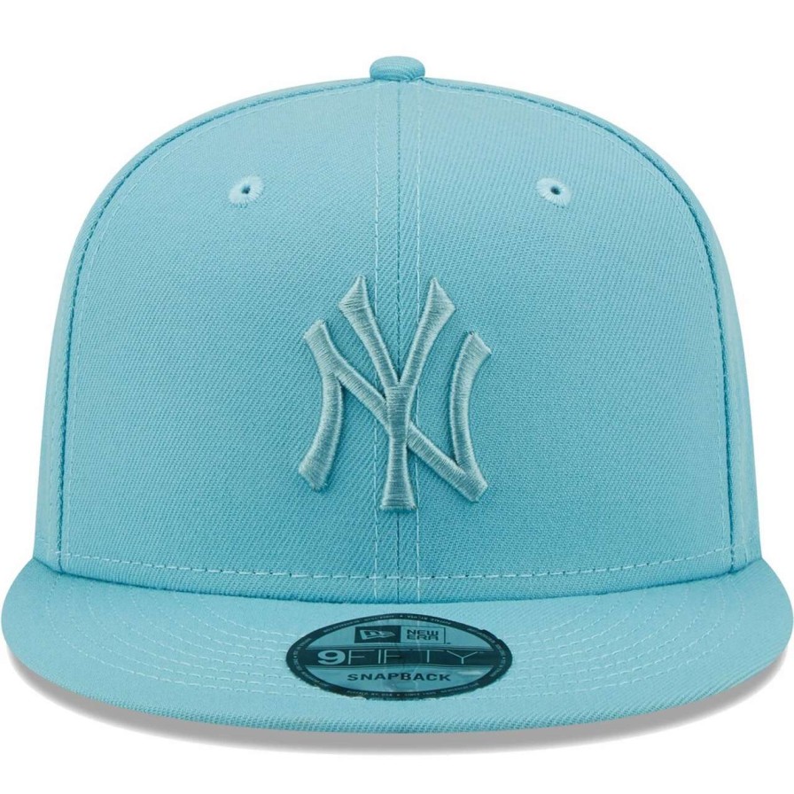 New York Yankees Caps * | Men'S New York Yankees New Era Light Blue Color Pack Tonal 9Fifty Snapback Hat