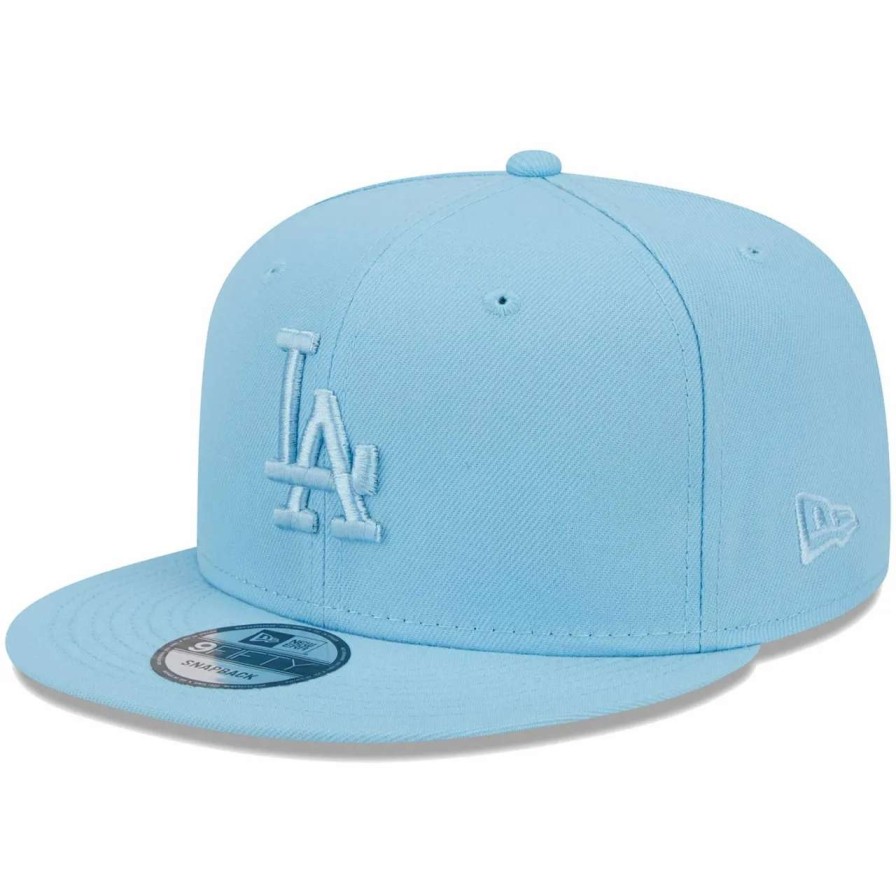 Los Angeles Dodgers Caps * | Men'S Los Angeles Dodgers New Era Light Blue Spring Color Basic 9Fifty Snapback Hat