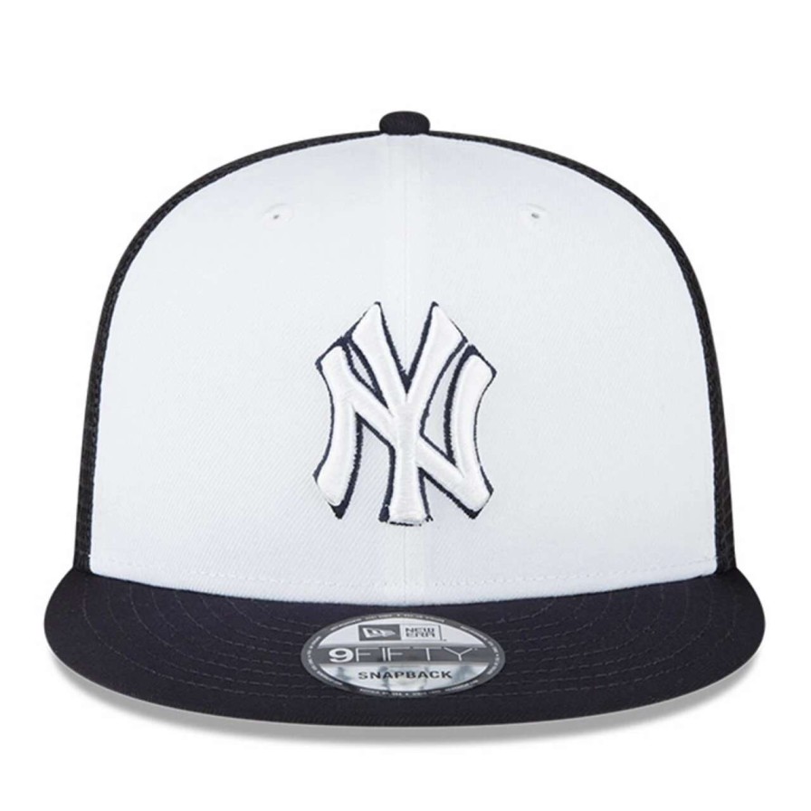 New York Yankees Caps * | Men'S New York Yankees New Era Navy/White 2023 On-Field Batting Practice 9Fifty Snapback Hat