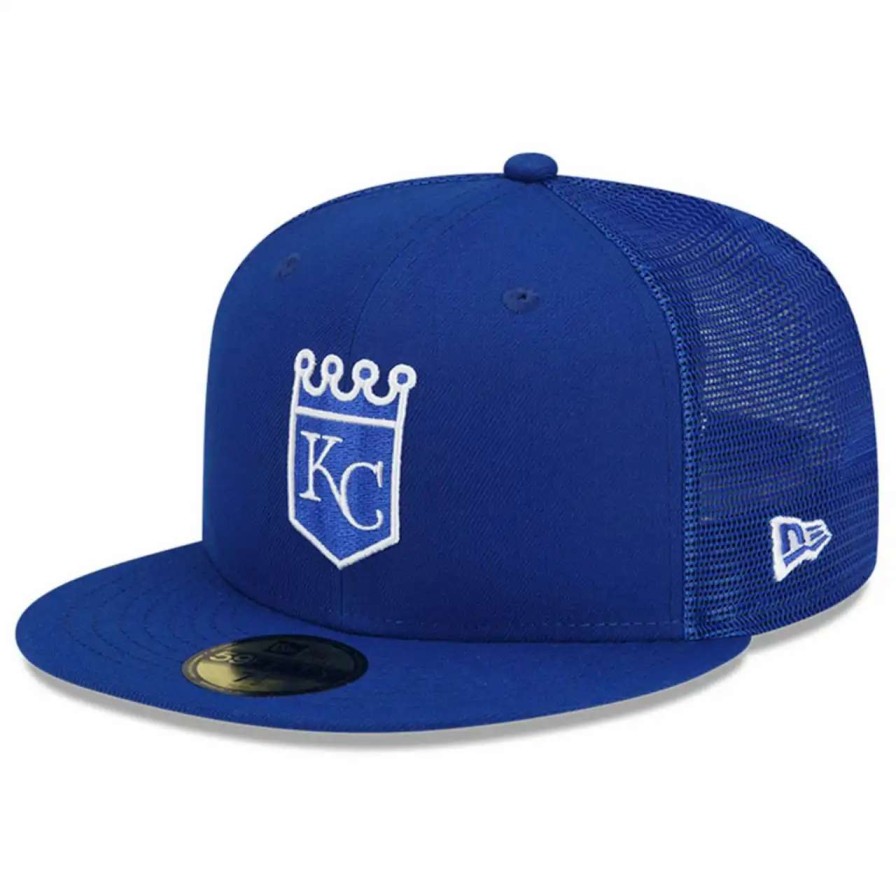 Kansas City Royals Caps * | Men'S Kansas City Royals New Era Royal 2023 Batting Practice 59Fifty Fitted Hat