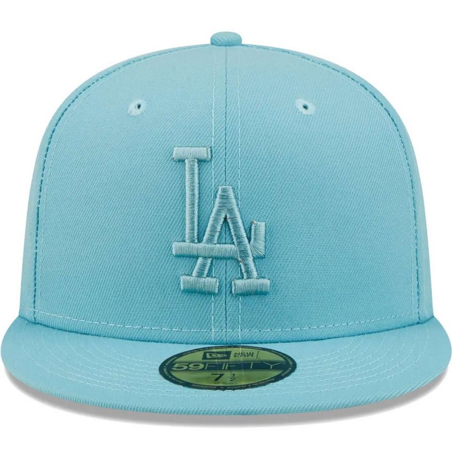 Los Angeles Dodgers Caps * | Men'S Los Angeles Dodgers New Era Light Blue Color Pack 59Fifty Fitted Hat