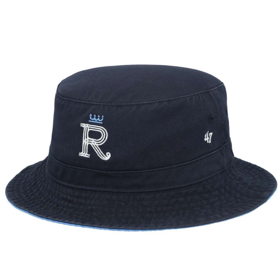 Kansas City Royals Caps * | Men'S Kansas City Royals '47 Navy 2022 Mlb City Connect Team Bucket Hat