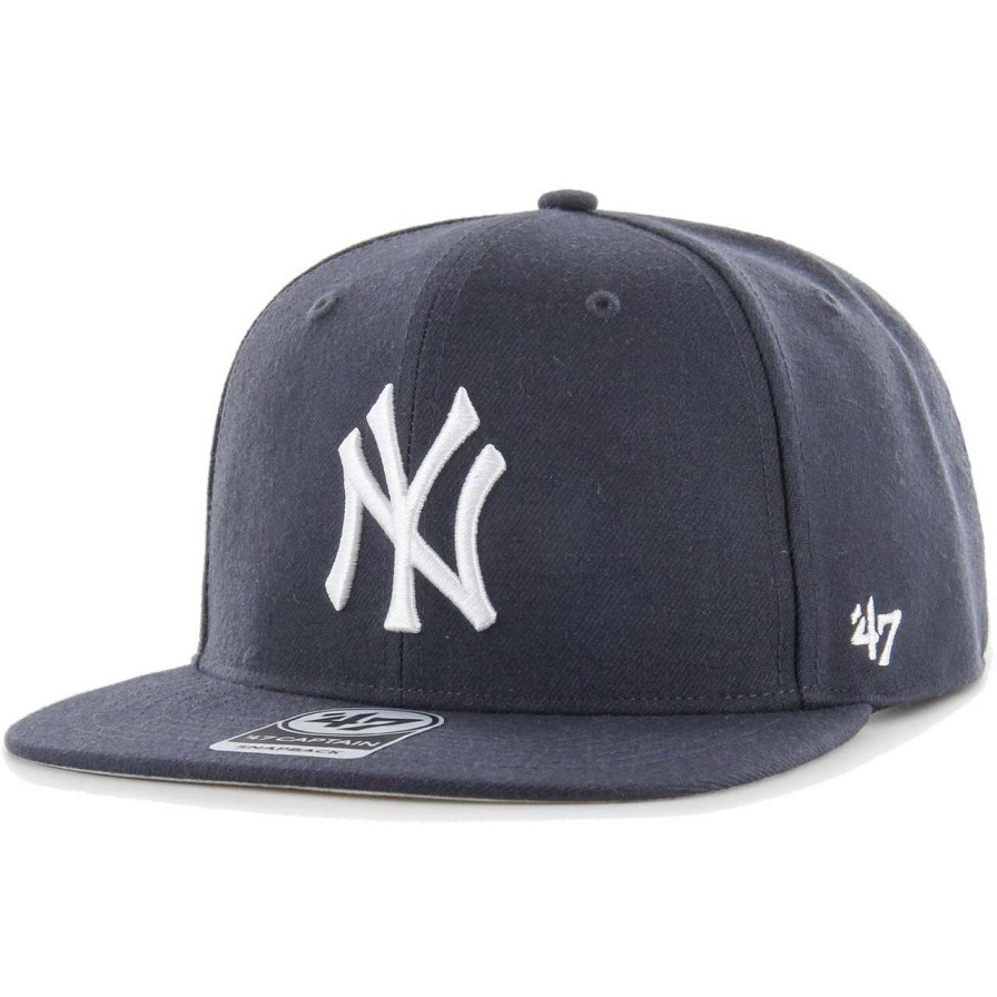 New York Yankees Caps * | Men'S New York Yankees '47 Navy 1996 World Series Sure Shot Captain Snapback Hat