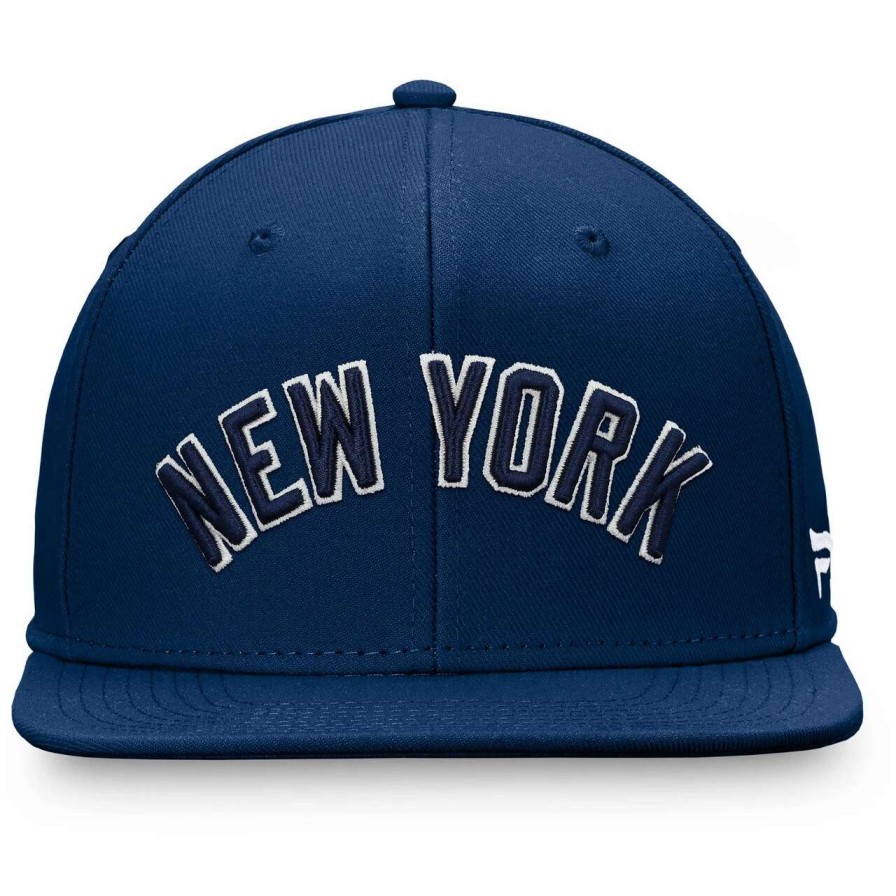 New York Yankees Caps * | Men'S New York Yankees Fanatics Branded Navy Team Core Fitted Hat