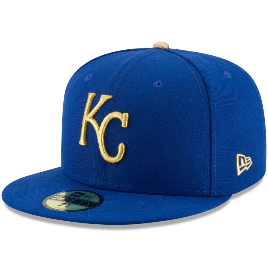 Kansas City Royals Caps * | Men'S Kansas City Royals New Era Royal Authentic Collection 59Fifty Fitted Hat