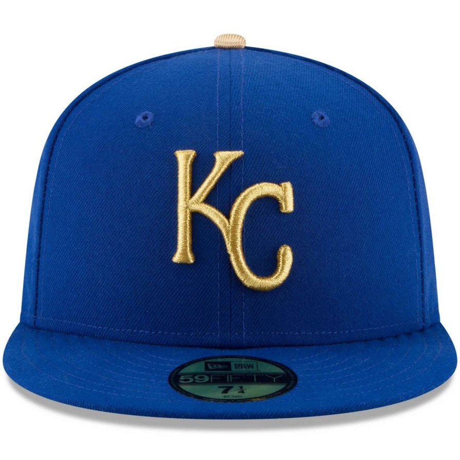 Kansas City Royals Caps * | Men'S Kansas City Royals New Era Royal Authentic Collection 59Fifty Fitted Hat