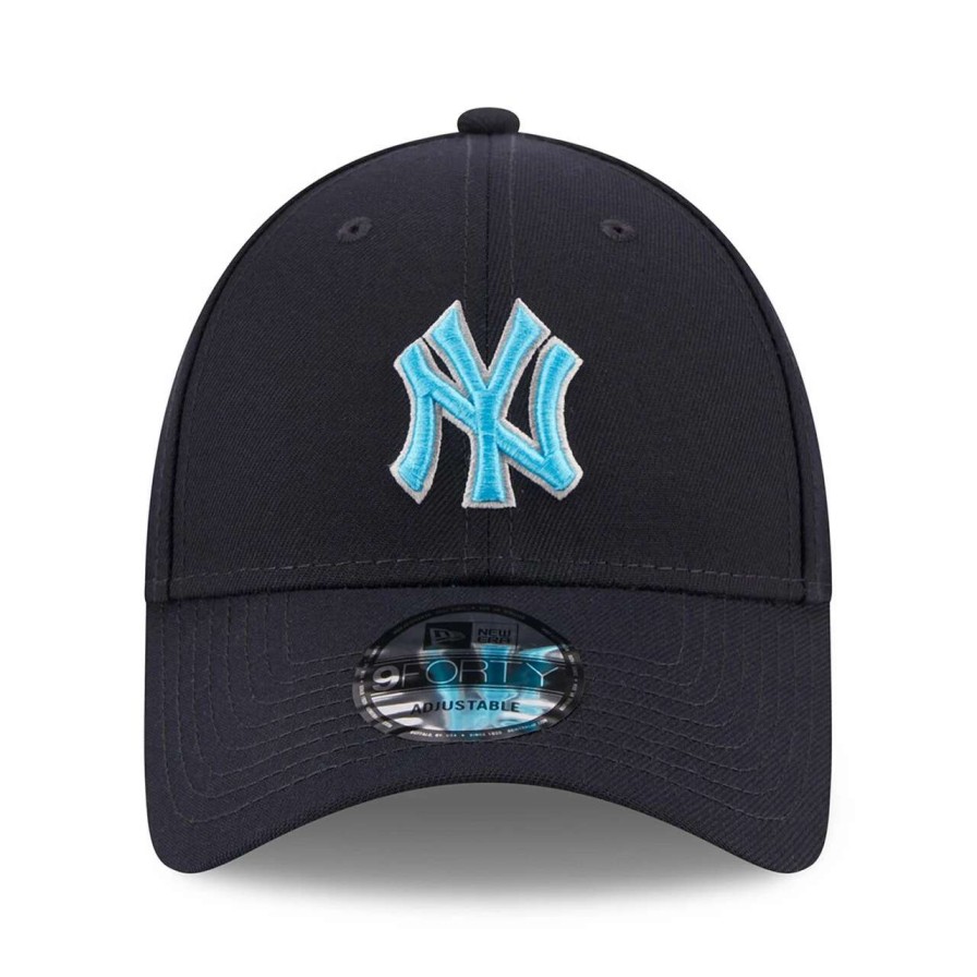 New York Yankees Caps * | Men'S New York Yankees New Era Navy 2023 Mlb Father'S Day 9Forty Adjustable Hat