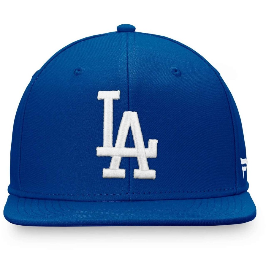 Los Angeles Dodgers Caps * | Men'S Los Angeles Dodgers Fanatics Branded Royal Core Adjustable Snapback Hat