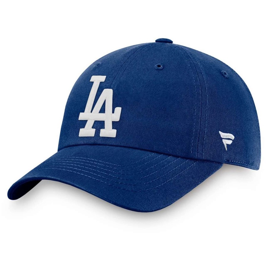 Los Angeles Dodgers Caps * | Men'S Los Angeles Dodgers Fanatics Branded Royal Core Adjustable Hat