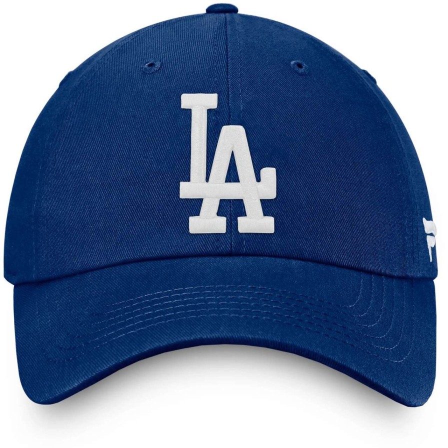 Los Angeles Dodgers Caps * | Men'S Los Angeles Dodgers Fanatics Branded Royal Core Adjustable Hat