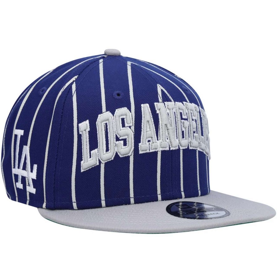 Los Angeles Dodgers Caps * | Men'S Los Angeles Dodgers New Era Royal City Arch 9Fifty Snapback Hat