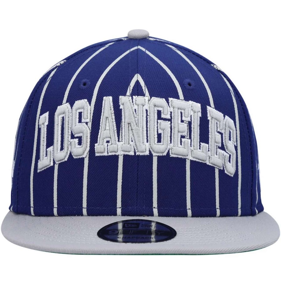 Los Angeles Dodgers Caps * | Men'S Los Angeles Dodgers New Era Royal City Arch 9Fifty Snapback Hat