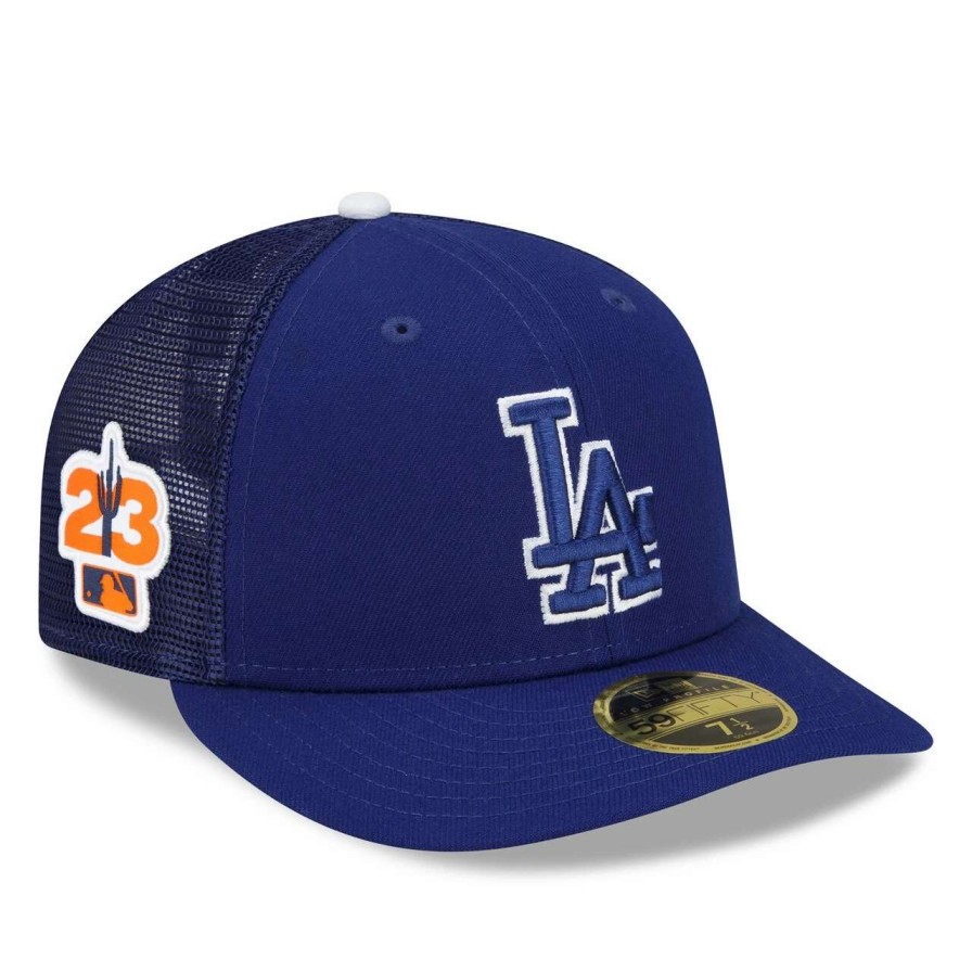 Los Angeles Dodgers Caps * | Men'S Los Angeles Dodgers New Era Royal 2023 Spring Training Low Profile 59Fifty Fitted Hat