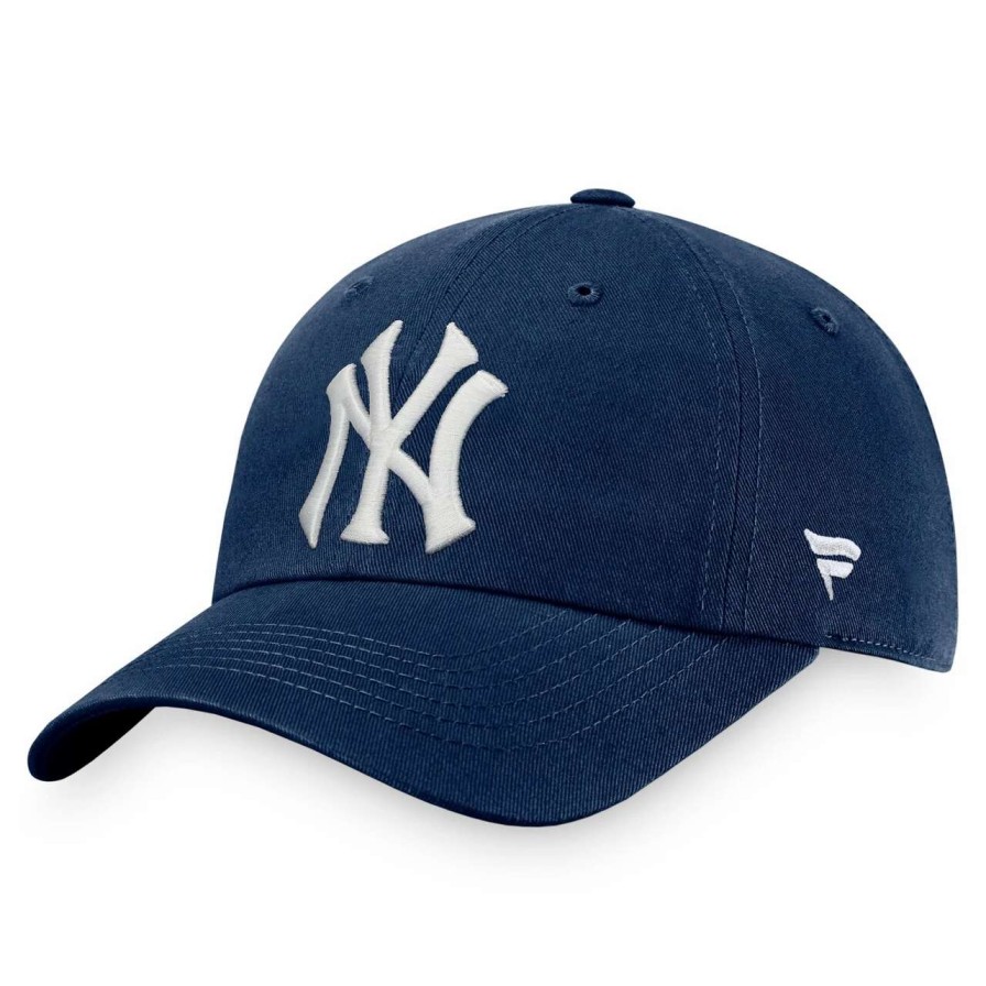 New York Yankees Caps * | Men'S New York Yankees Fanatics Branded Navy Core Adjustable Hat