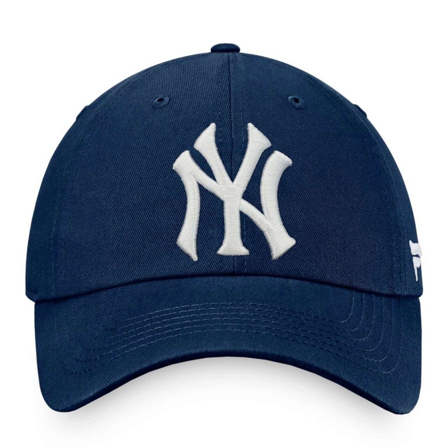 New York Yankees Caps * | Men'S New York Yankees Fanatics Branded Navy Core Adjustable Hat