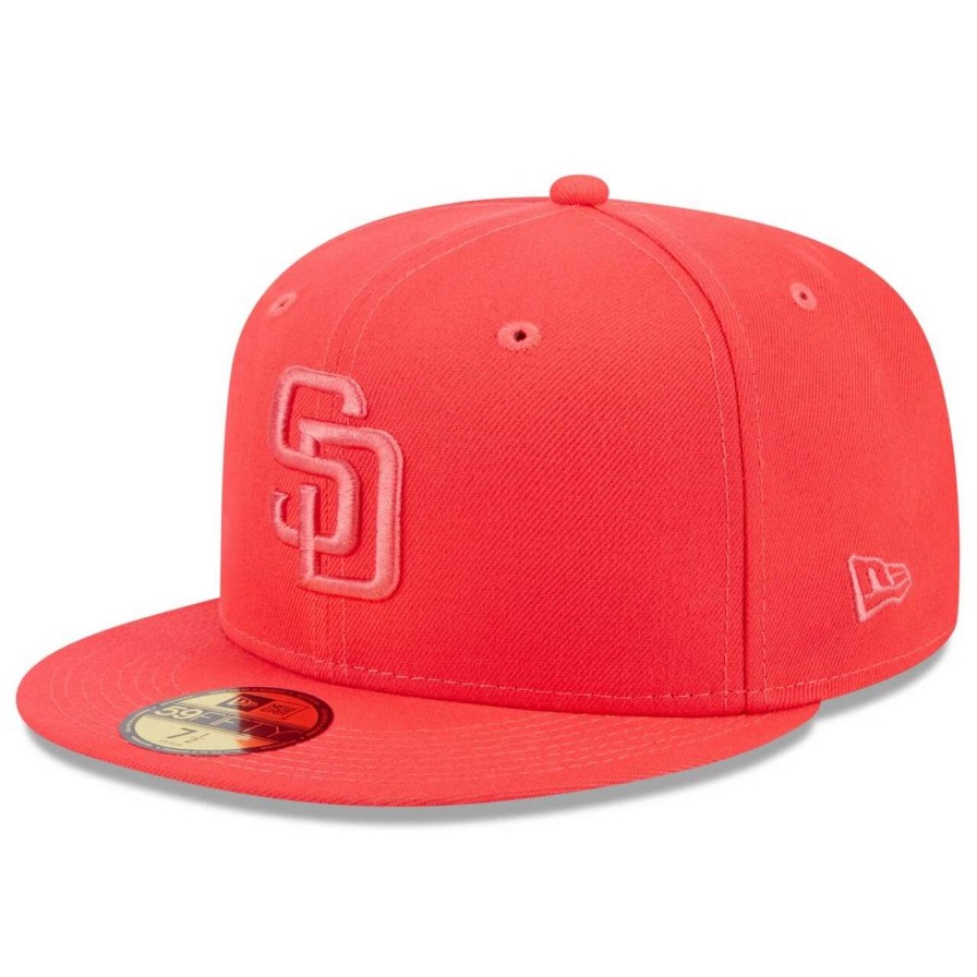 San Diego Padres Caps * | Men'S San Diego Padres New Era Red 2023 Spring Color Basic 59Fifty Fitted Hat