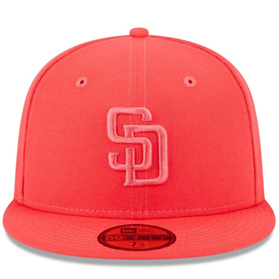 San Diego Padres Caps * | Men'S San Diego Padres New Era Red 2023 Spring Color Basic 59Fifty Fitted Hat