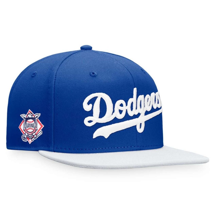 Los Angeles Dodgers Caps * | Men'S Los Angeles Dodgers Fanatics Branded Royal/White Fundamental Two-Tone Fitted Hat