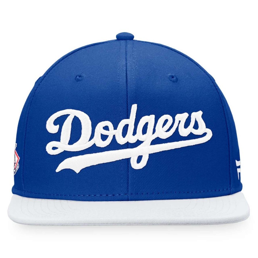 Los Angeles Dodgers Caps * | Men'S Los Angeles Dodgers Fanatics Branded Royal/White Fundamental Two-Tone Fitted Hat