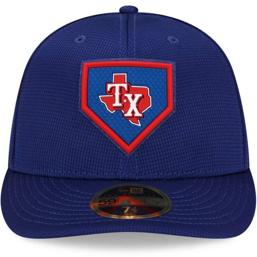 Texas Rangers Caps * | Men'S Texas Rangers New Era Royal 2022 Clubhouse Alternate Logo Low Profile 59Fifty Fitted Hat