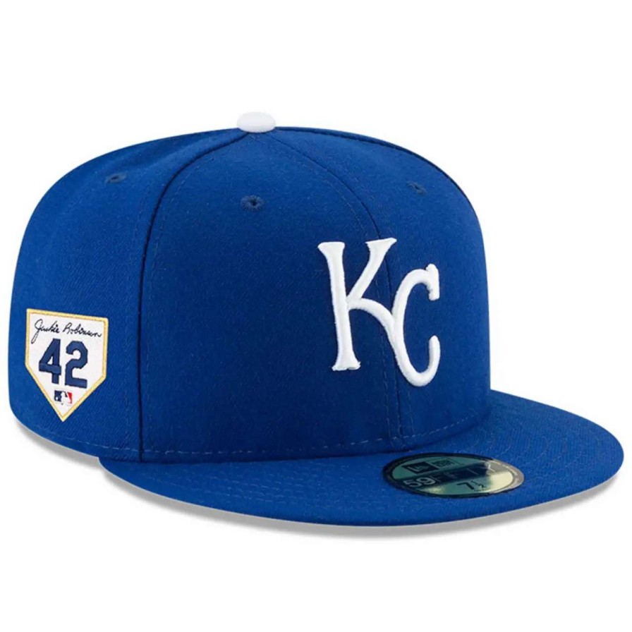 Kansas City Royals Caps * | Men'S Kansas City Royals New Era Royal 2023 Jackie Robinson Day 59Fifty Fitted Hat