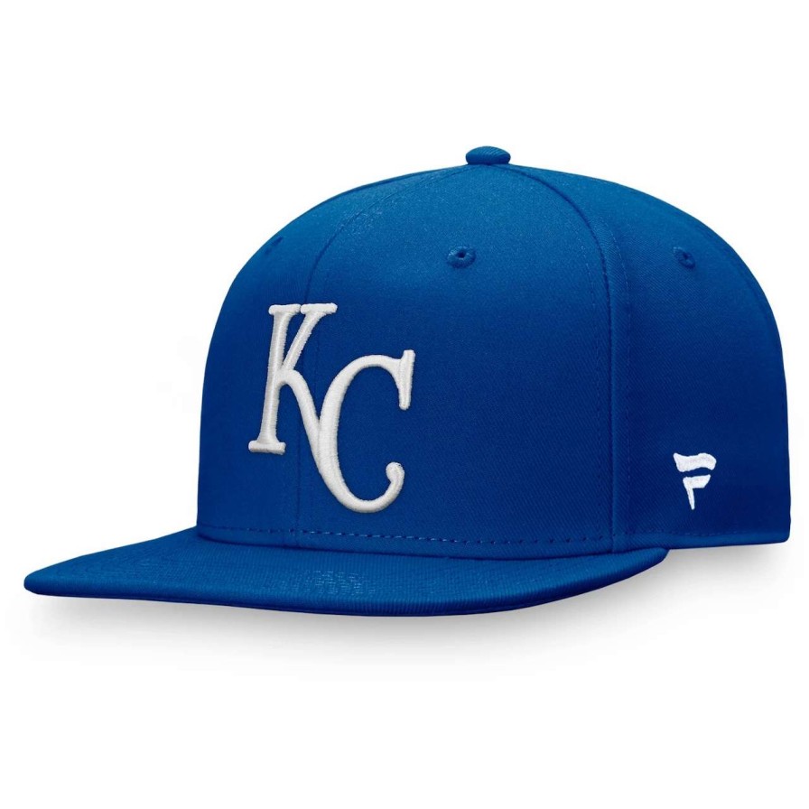 Kansas City Royals Caps * | Men'S Kansas City Royals Fanatics Branded Royal Core Adjustable Snapback Hat