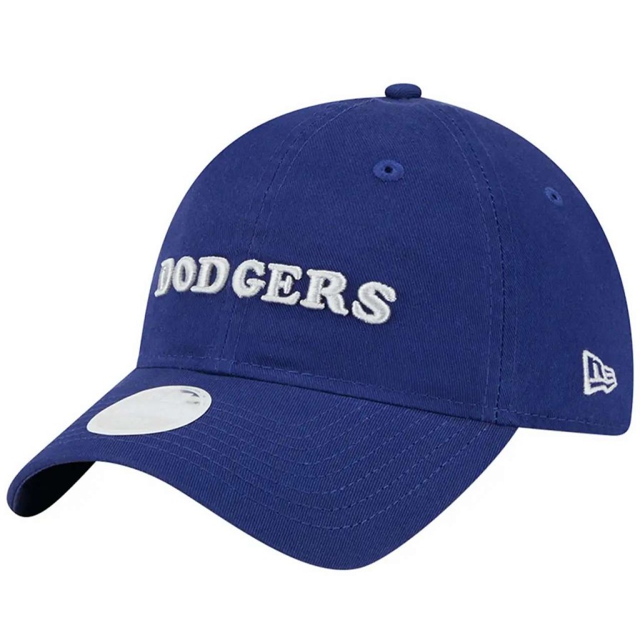 Los Angeles Dodgers Caps * | Women'S Los Angeles Dodgers New Era Royal Shoutout 9Twenty Adjustable Hat