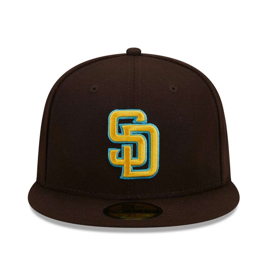 San Diego Padres Caps * | Men'S San Diego Padres New Era Brown 2023 Mlb Father'S Day On-Field 59Fifty Fitted Hat