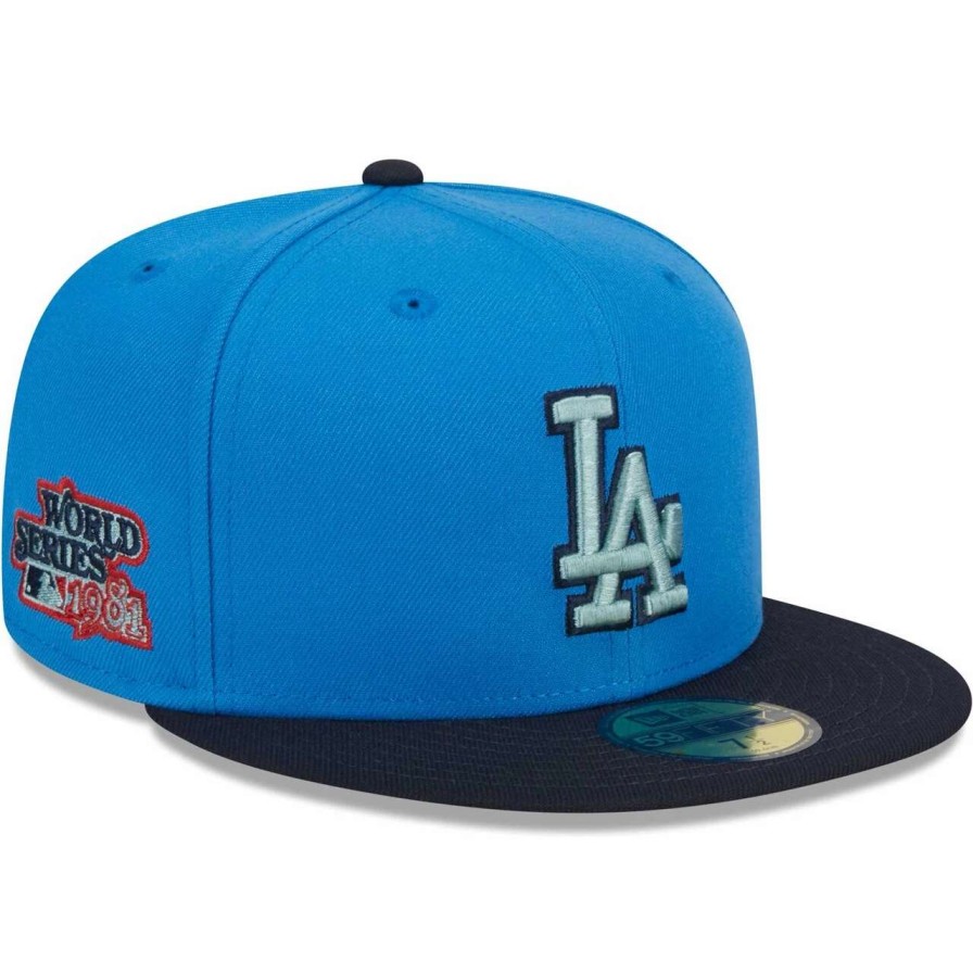 Los Angeles Dodgers Caps * | Men'S Los Angeles Dodgers New Era Royal 59Fifty Fitted Hat