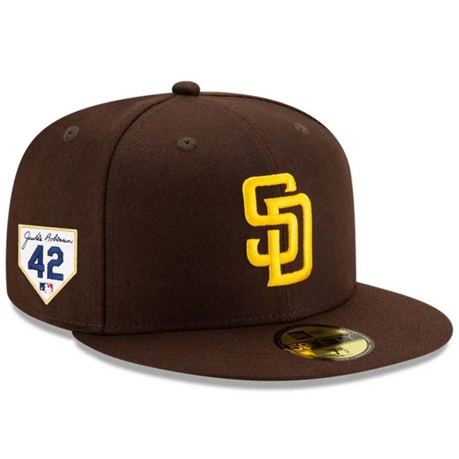 San Diego Padres Caps * | Men'S San Diego Padres New Era Brown 2023 Jackie Robinson Day 59Fifty Fitted Hat