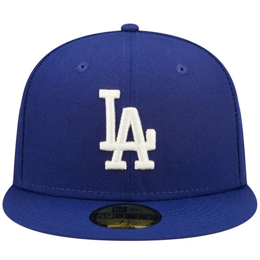 Los Angeles Dodgers Caps * | Men'S Los Angeles Dodgers New Era Royal Pop Sweatband Undervisor 1988 Mlb World Series Cooperstown Collection 59Fifty Fitted Hat