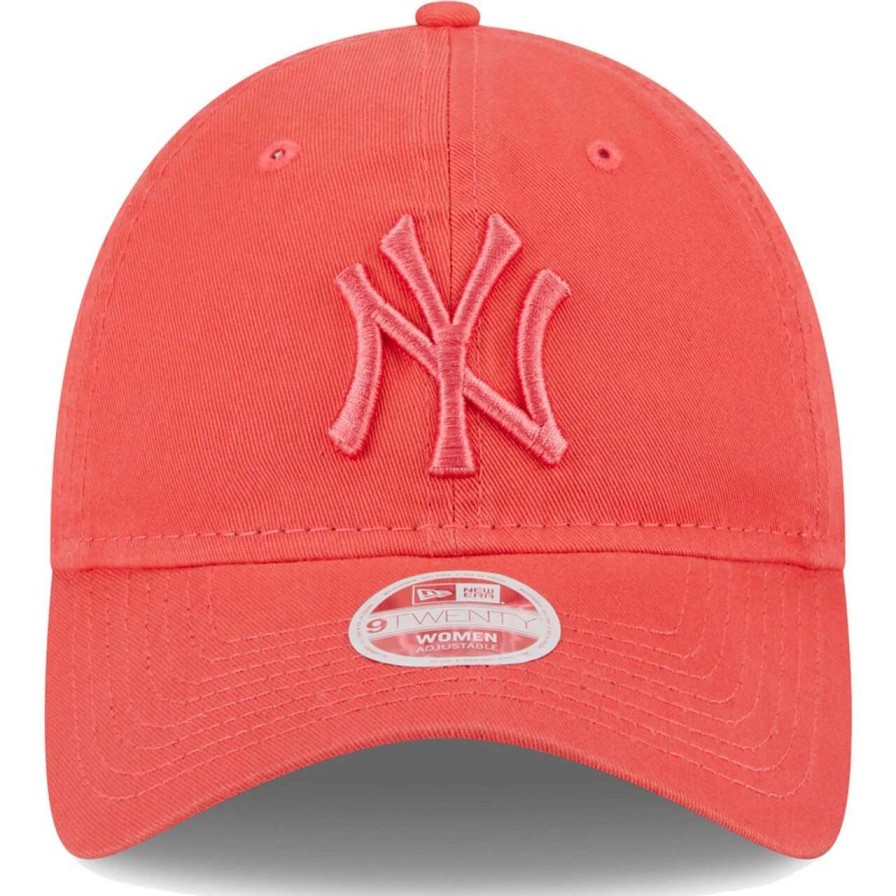 New York Yankees Caps * | Women'S New York Yankees New Era Red Lava Core Classic 9Twenty Snapback Hat