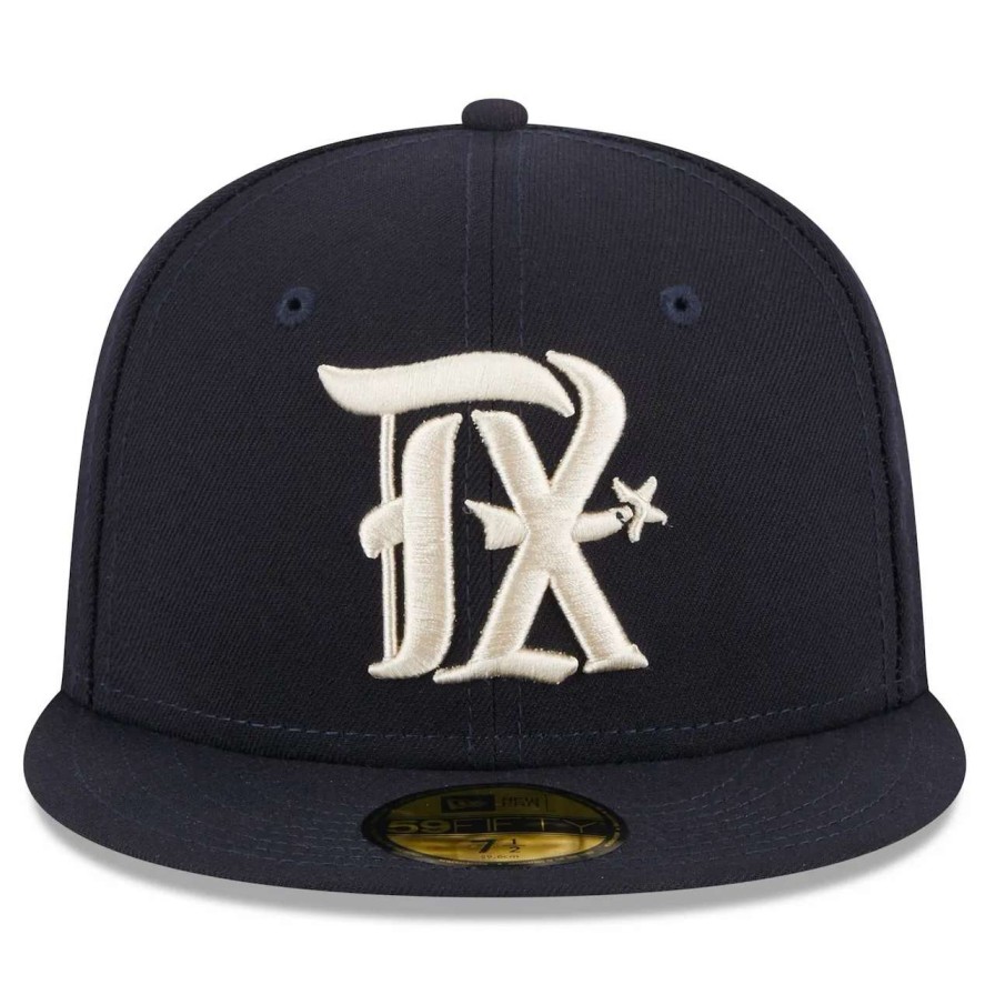 Texas Rangers Caps * | Men'S Texas Rangers New Era Navy 2023 City Connect 59Fifty Fitted Hat