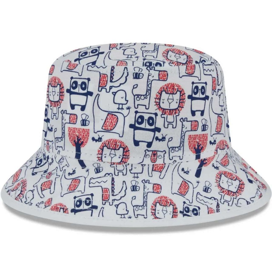 Texas Rangers Caps * | Toddler Texas Rangers New Era Zoo Bucket Hat