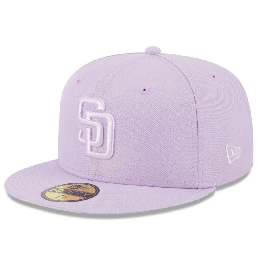 San Diego Padres Caps * | Men'S San Diego Padres New Era Lavender 2023 Spring Color Basic 59Fifty Fitted Hat