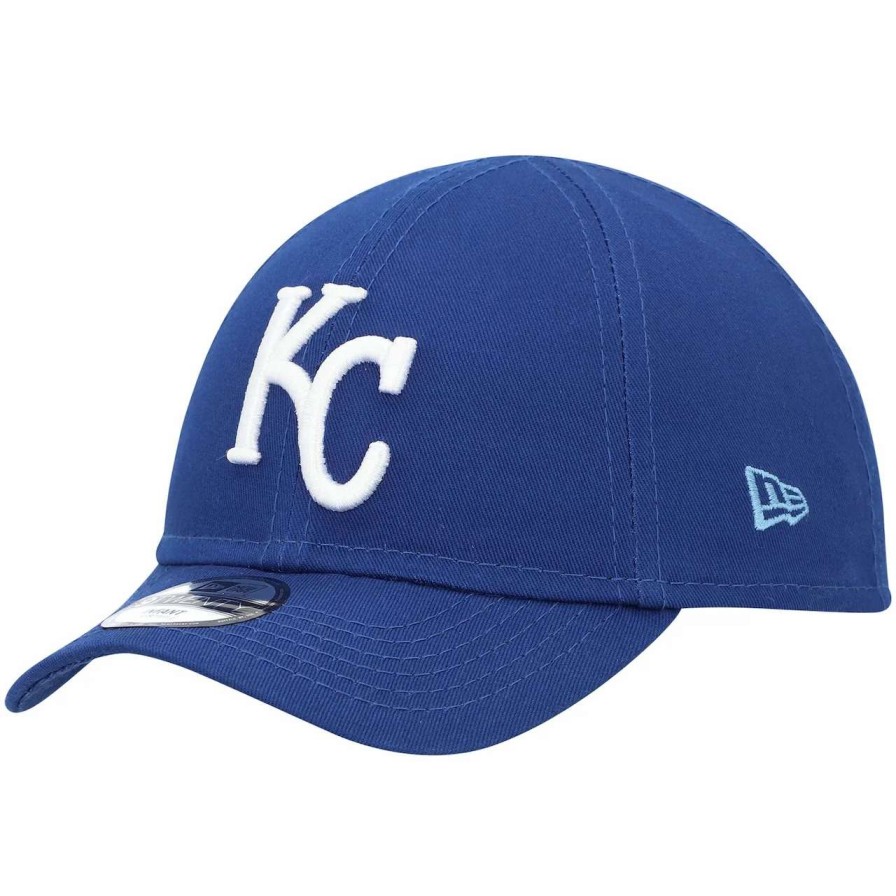 Kansas City Royals Caps * | Newborn & Infant Kansas City Royals New Era Royal My First 9Twenty Stretch Fit Hat