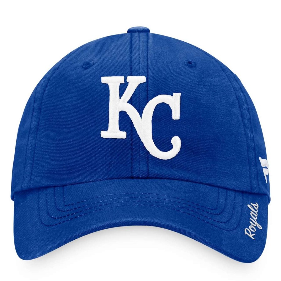 Kansas City Royals Caps * | Women'S Kansas City Royals Fanatics Branded Royal Team Core Adjustable Hat