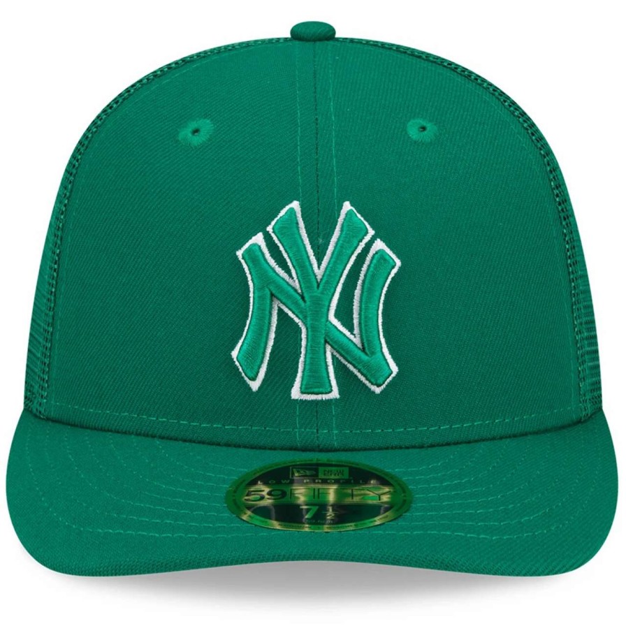 New York Yankees Caps * | Men'S New York Yankees New Era Green 2022 St. Patrick'S Day Low Profile 59Fifty Fitted Hat