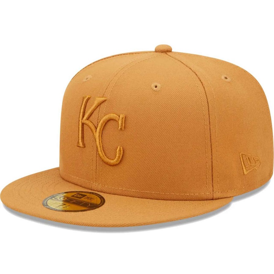 Kansas City Royals Caps * | Men'S Kansas City Royals New Era Brown Color Pack 59Fifty Fitted Hat