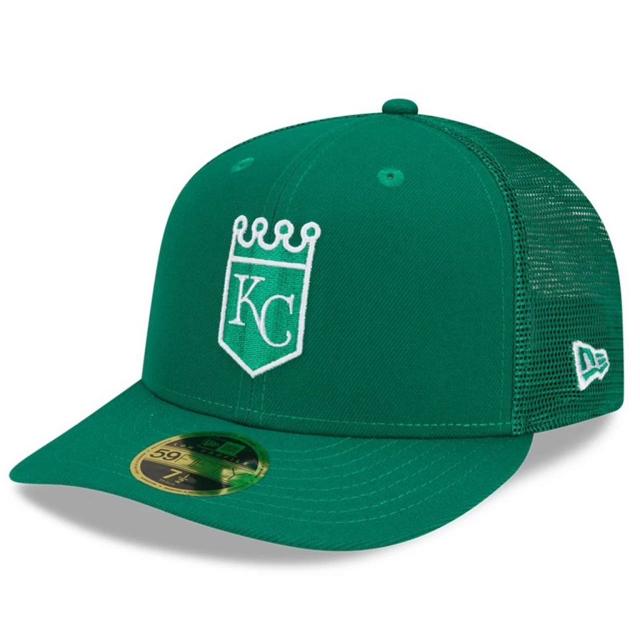 Kansas City Royals Caps * | Men'S Kansas City Royals New Era Green 2022 St. Patrick'S Day Low Profile 59Fifty Fitted Hat