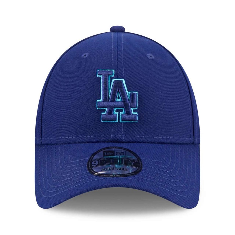 Los Angeles Dodgers Caps * | Men'S Los Angeles Dodgers New Era Royal 2023 Mlb Father'S Day 9Forty Adjustable Hat