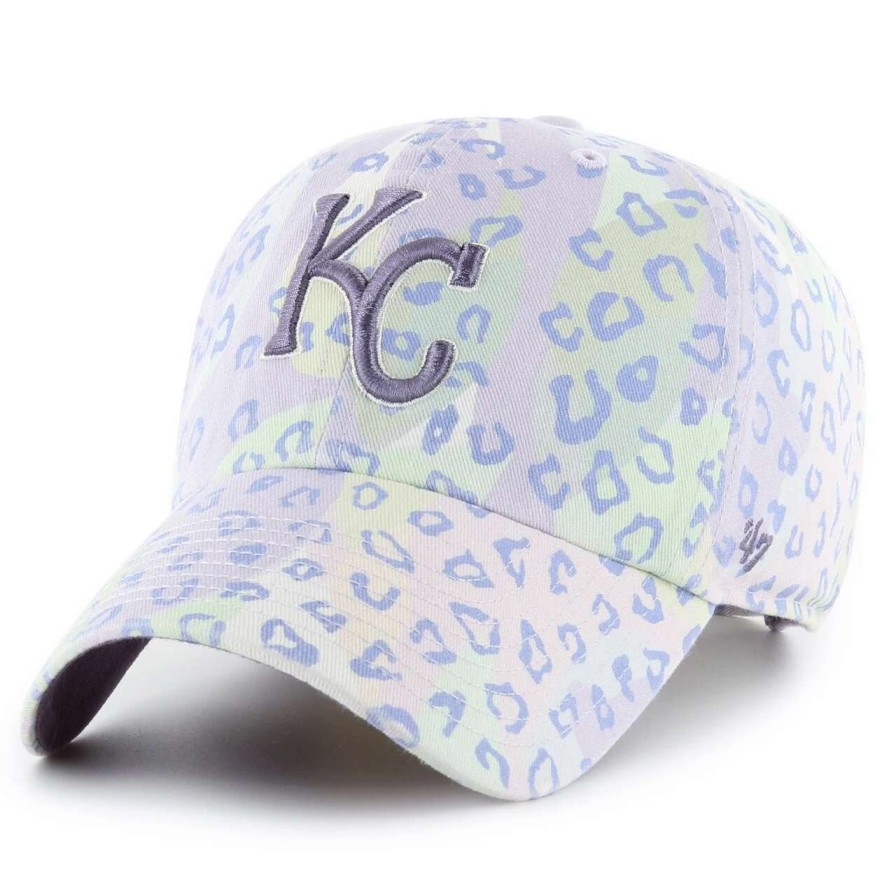 Kansas City Royals Caps * | Women'S Kansas City Royals '47 Purple Cosmic Clean Up Adjustable Hat