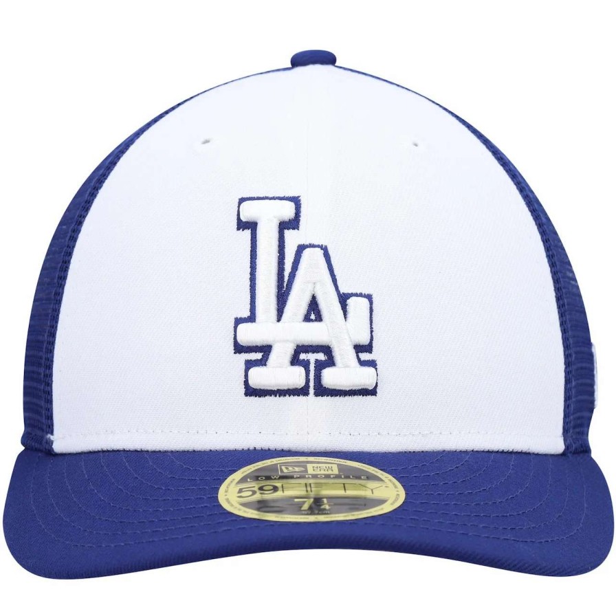 Los Angeles Dodgers Caps * | Men'S Los Angeles Dodgers New Era Royal/White 2023 On-Field Batting Practice Low Profile 59Fifty Fitted Hat