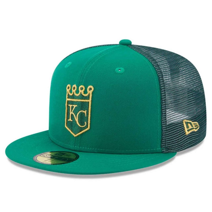 Kansas City Royals Caps * | Men'S Kansas City Royals New Era Kelly Green 2023 St. Patrick'S Day 59Fifty Fitted Hat