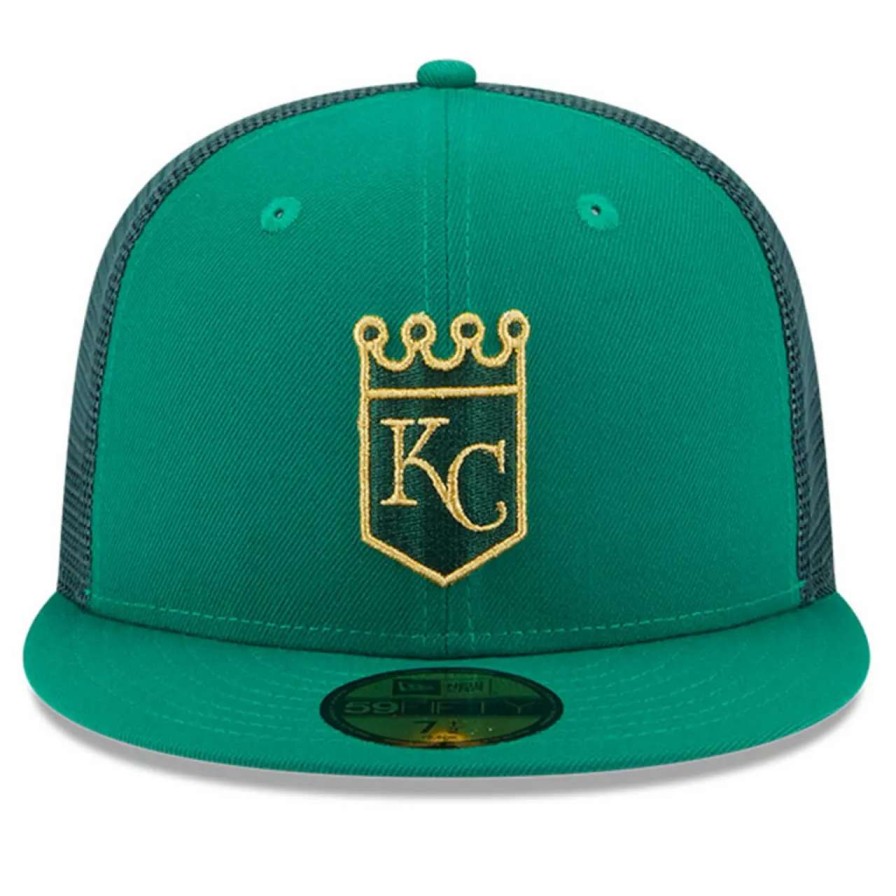 Kansas City Royals Caps * | Men'S Kansas City Royals New Era Kelly Green 2023 St. Patrick'S Day 59Fifty Fitted Hat