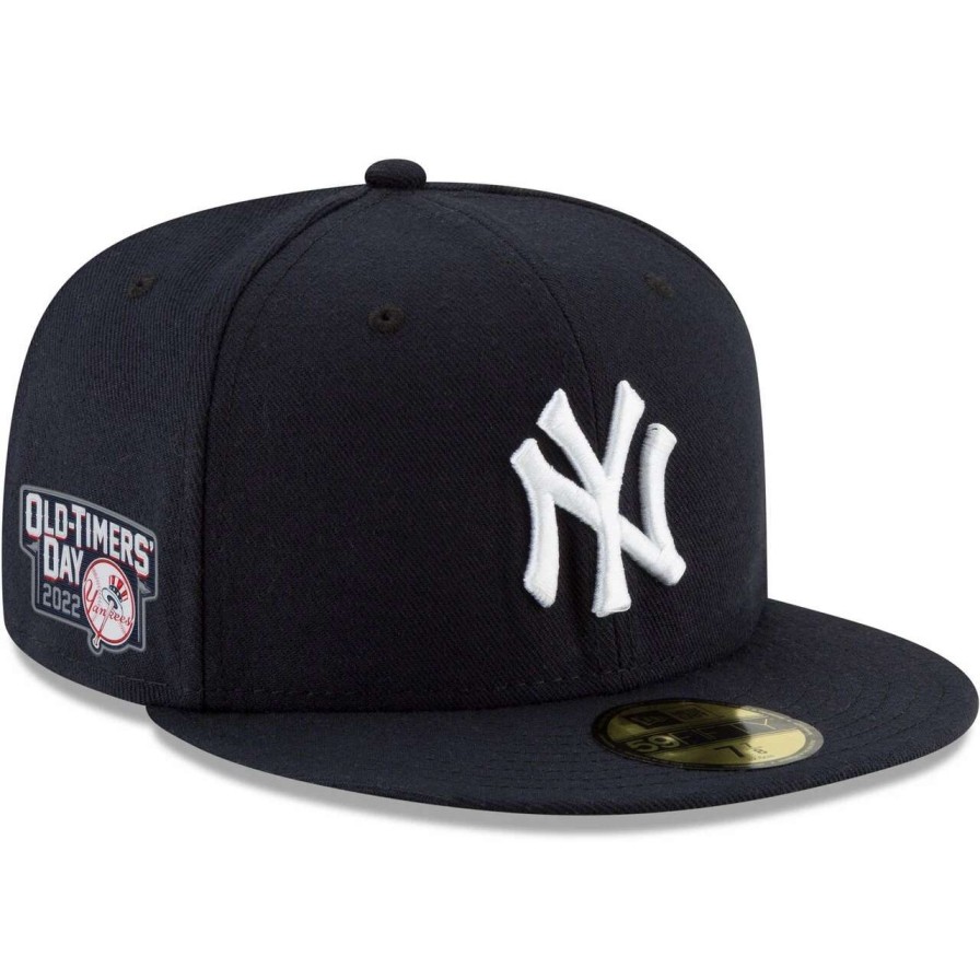 New York Yankees Caps * | Men'S New York Yankees New Era Navy 2022 Old-Timers' Day Authentic Collection On-Field 59Fifty Fitted Hat