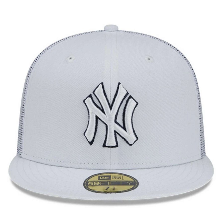 New York Yankees Caps * | Men'S New York Yankees New Era White 2022 Batting Practice 59Fifty Fitted Hat