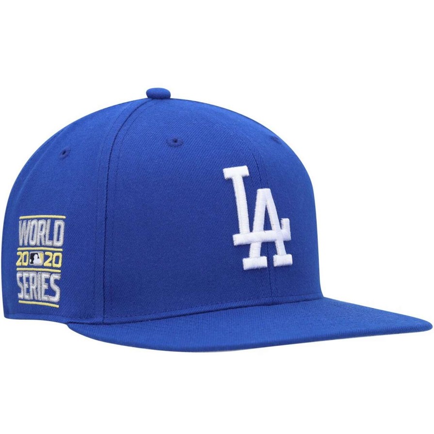 Los Angeles Dodgers Caps * | Men'S Los Angeles Dodgers '47 2020 World Series Royal Sure Shot Captain Snapback Hat