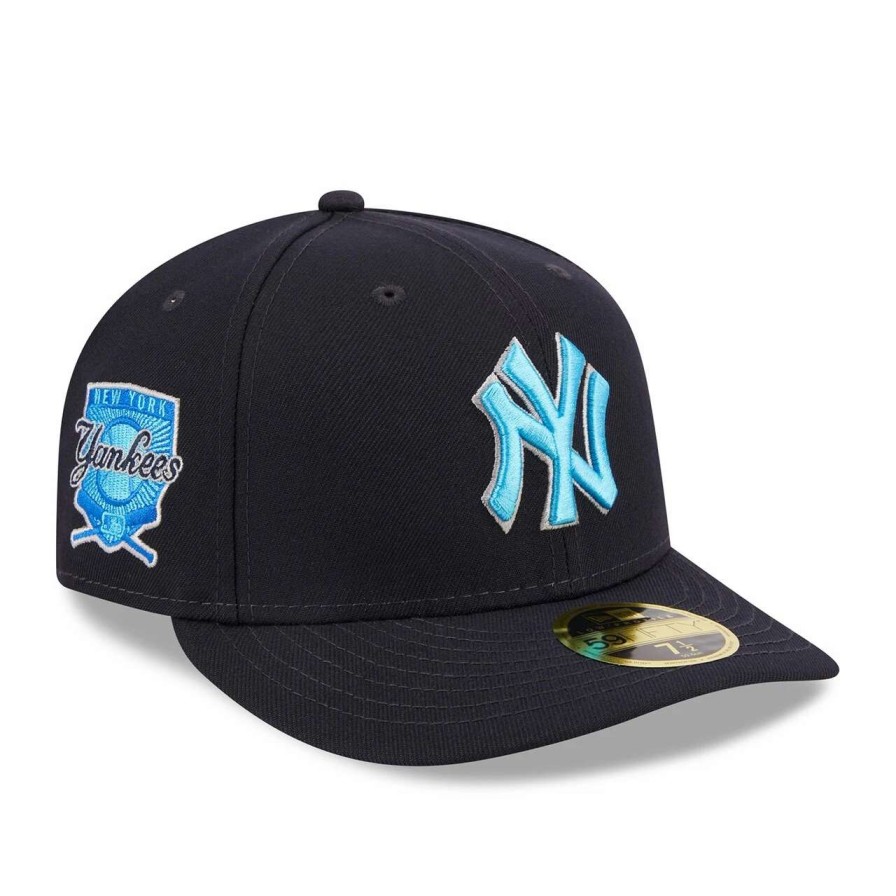 New York Yankees Caps * | Men'S New York Yankees New Era Navy 2023 Mlb Father'S Day Low Profile 59Fifty Fitted Hat