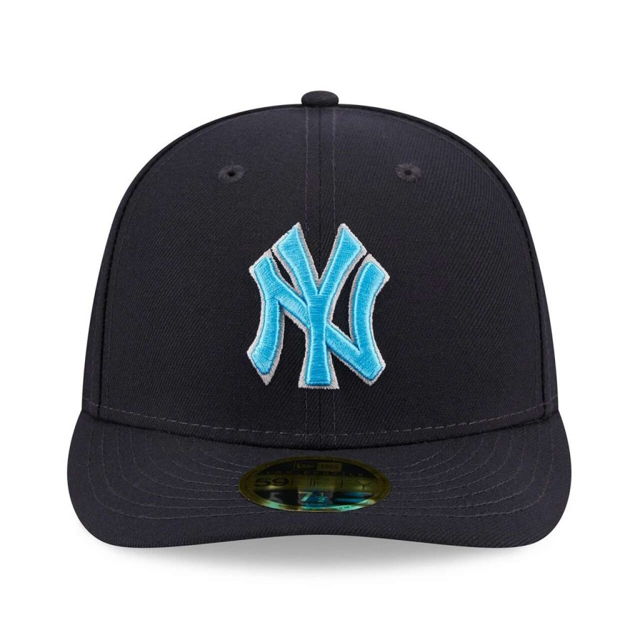 New York Yankees Caps * | Men'S New York Yankees New Era Navy 2023 Mlb Father'S Day Low Profile 59Fifty Fitted Hat